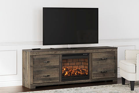 🔴Ashley Trinnell W446-168 72" Tv stand(fireplace option) $304.50 90 Days Same as Cash*