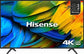 Hisense 55" 4k Ultra UHD  $575.00- 90 Days Same as Cash*