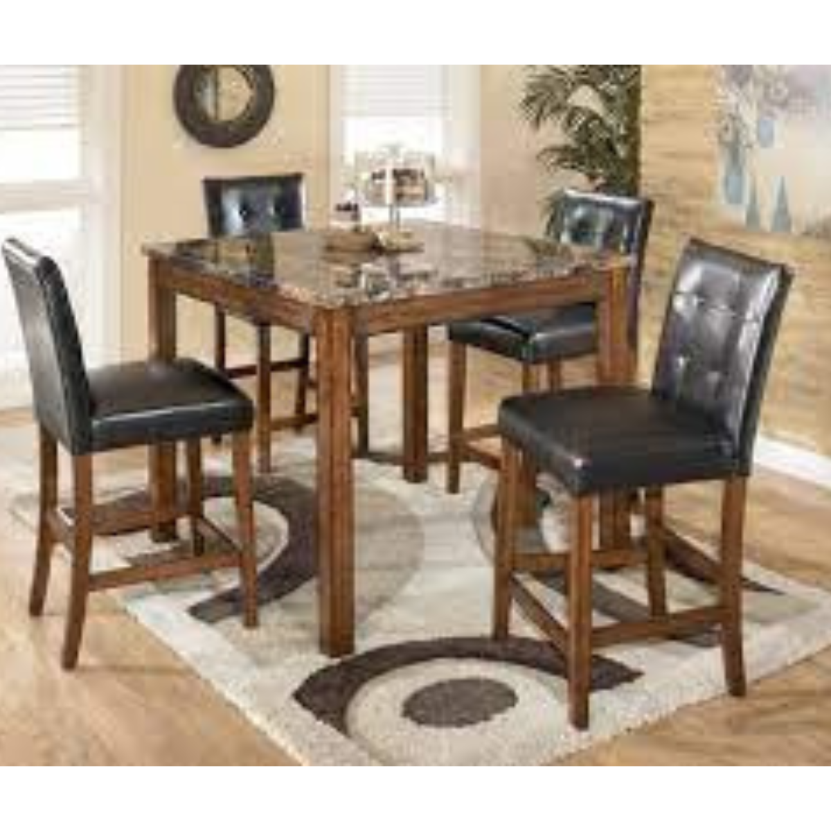Ashley Theo Counter Height Dining Set D158-233 $889.00 90 Days Same as Cash*