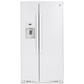 Crosley White 25.3 cu. ft. XSS25GGPWW Glass Shelf Side by Side Ice and Water Refrigerator $1215.00 90 Days Same as Cash*