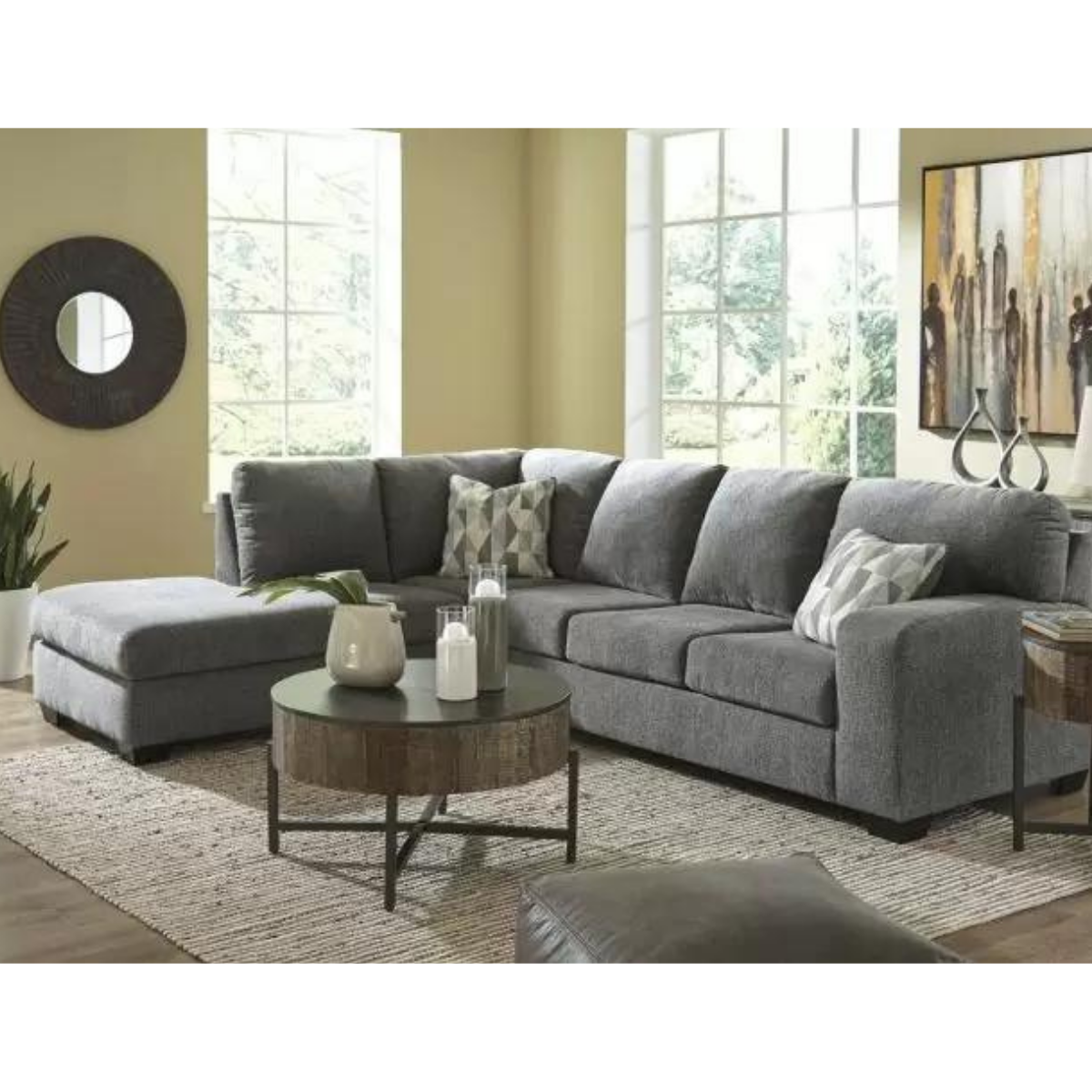Ashley Dalhart 2 Piece Sectional with Chaise 8570316/67 $1250.00 90 Days Same as Cash*
